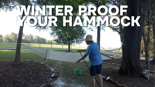 How to Care For, Clean & Store Your Hammock For Winter The Right Way