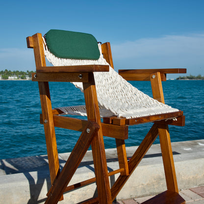 the coast with an iroko wook bar stool 