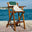 a chair by the ocean