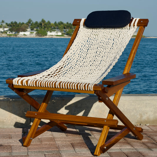 KEY WEST FOLDING ROCKER BY THE OCEAN