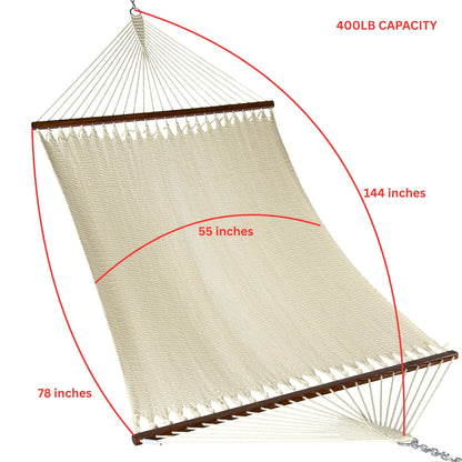 Island Oasis Hammock - Cream
