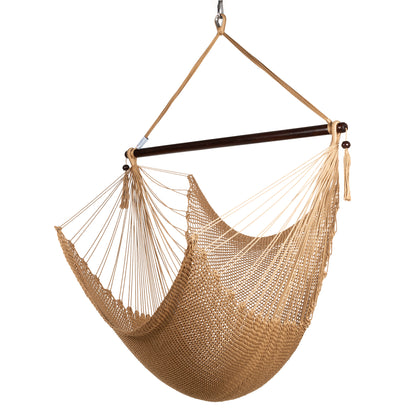 Large Caribbean Hammock Chair TAN