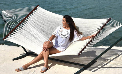 Island Oasis Hammock - Cream