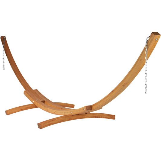 Caribbean Hammocks Wood Arc Hammock Stand Siberian Larch