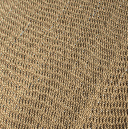 Close-up of the micro-weave polyester bed of the Tan Double Caribbean Hammock