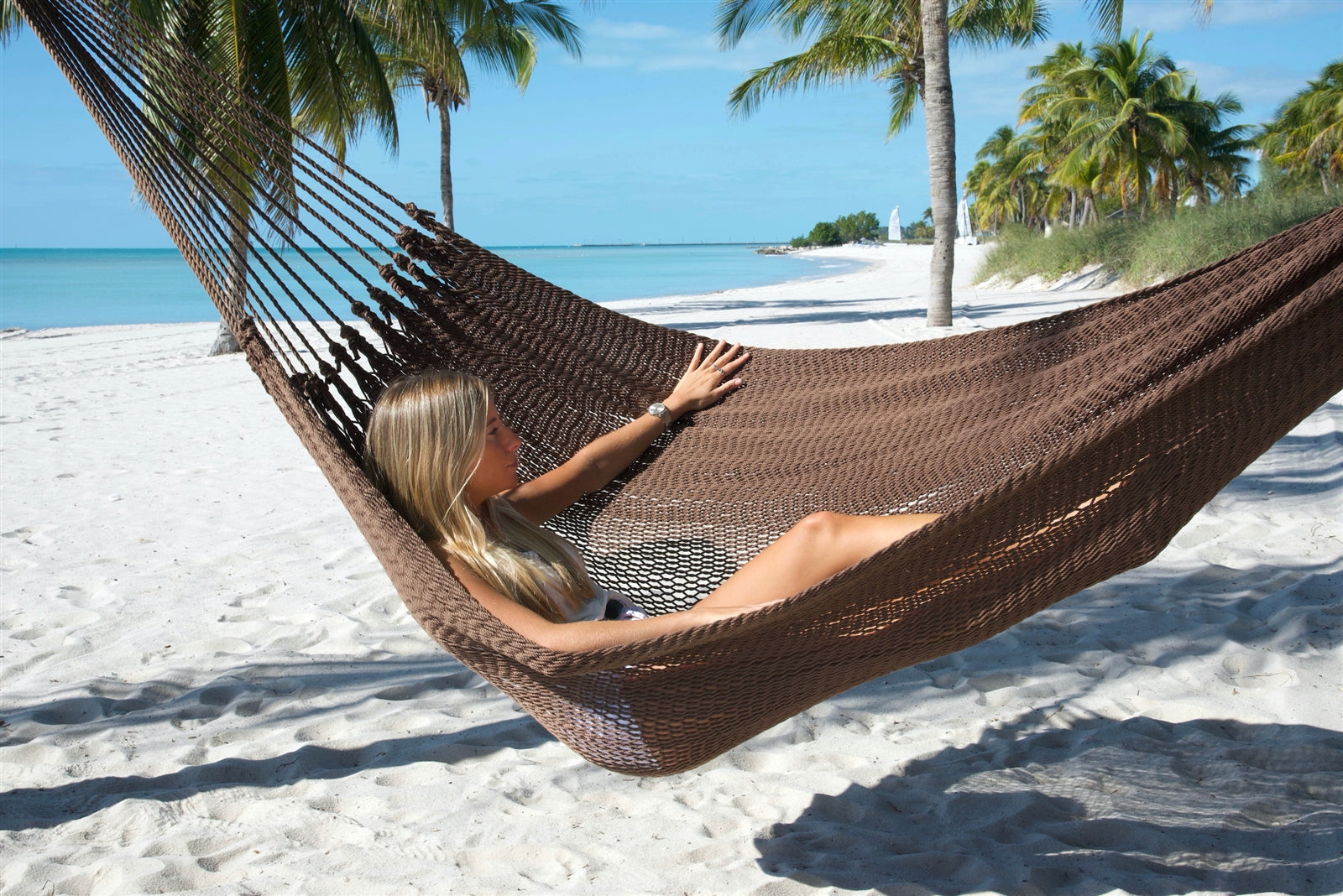 Mocha Caribbean Mayan Hammock Shop Online – - Main Image