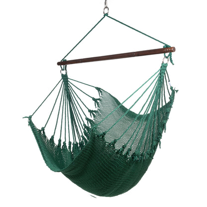 Jumbo Caribbean Hammock Chair Green